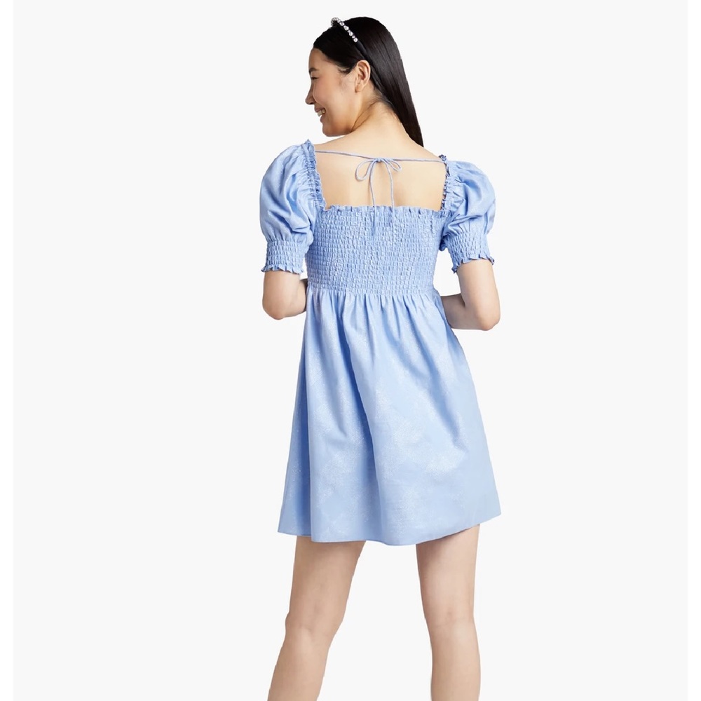Hill House - Blue Check - Athena Nap Dress - Size Small